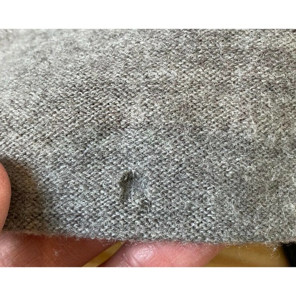 Parahrase Belted Wool Hooded Cardigan Sweater M - Picture 9 of 10